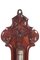 Carved Burr Walnut Banjo Barometer, 1880s, Image 7