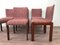 Vintage Stühle aus Nussholz, Italien, 1970er, 6er Set 6