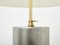 Modernist Brushed Steel Lamps, 1966, Set of 2, Image 7