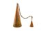 Danish Hanging Lamp in the Form of a Copper Cone, 1970s 14