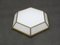 Hexagon Wall Lamp, 1960s 11