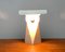 Mid-Century Italian Space Age Minimalist Tole Table Lamp by G. Grego, 1960s, Image 3