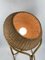 Mid-Century Dutch Reversible Rattan Sphere Upright Floor Lamp, 1960s, Image 7