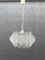 Lámpara de techo de vidrio acrílico, años 70, Imagen 1