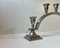 Art Deco Arch Candelabra in Pewter from Just Andersen, 1940s, Image 4