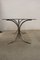 Dining Table in Smoked Glass and Chrome, 1970s 2