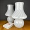 Large Mushroom Murano Table Lamps, Italy, 1970s, Set of 2 4