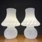 Large Mushroom Murano Table Lamps, Italy, 1970s, Set of 2 3