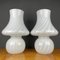 Grandes Lampes de Bureau Mushroom Murano, Italie, 1970s, Set de 2 7