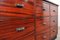 Vintage Bank of Drawers in Mahogany from H. Pander & Zn., 1920s 3