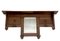20th Century Arts & Crafts Oak Wall Coat Rack with Beveled Mirror, 1920s 11