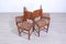 Art Deco Chairs, 1940s, Set of 4, Image 6