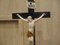 Art Nouveau Porcelain Crucifix, 1890s 3