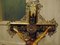 Pre-War Plaster Passion Crucifix Sculpture, 1890s, Image 2