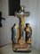Passions-Kruzifix-Skulptur aus Gips, 1890er 14