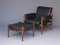 Amiral Lounge Chair & Ottoman by Eric Merthen for Ire Möbel Ab, 1960s, Set of 2 15