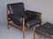 Amiral Lounge Chair & Ottoman by Eric Merthen for Ire Möbel Ab, 1960s, Set of 2 5