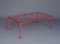 Mid-Century French Wrought Iron Coffee Table, 1950s 1