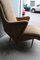 Fauteuil Mid-Century avec Pieds en Laiton de Isa Bergamo, Italie, 1950 7