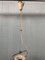 Italian Hanging Lamp with Murano Sphere Lampshade, 1960s 6