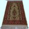 Vintage Turkish Handmade Hereke Silk Prayer Rug, 1970s, Image 1