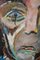 Tello, Expressionistisches Porträt, Ende 20. Jh., Öl auf Karton, gerahmt 3