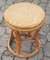 Tabouret Vintage en Bambou Blond 3