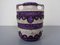 Purple Lava Ceramic Vase from Marei, 1970s, Image 1