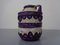 Purple Lava Ceramic Vase from Marei, 1970s 3
