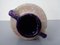 Vaso viola in ceramica di Marei, anni '70, Immagine 7