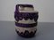 Purple Lava Ceramic Vase from Marei, 1970s 4