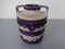 Purple Lava Ceramic Vase from Marei, 1970s 5