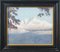 Unknown Artist, Mountain Landscapes, Oil on Card Paintings, 1950s, Set of 2 7