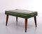 Green Faux Leather Ottoman, 1985 6