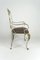 French Art Deco Armchairs in Patinated Wrought Iron, 1950, Set of 6, Image 10