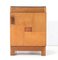 Art Deco Modernist Oak Nightstand, 1930s 1