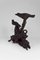 Japanese Meiji Era Artist, Large Okimono Sculpture with Lion and Crows, 1880s, Wood, Image 7