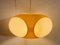 Plafonnier Colani UFO Vintage en Plastique Jaune de Massiv Belgium Lighting, 1970s 12