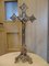 Art Nouveau Standing Silver Cross, 1890s 1