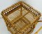 Carrello da tè Mid-Century in bambù e vimini, Immagine 10