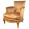 Art Deco Sycamore Veneer Bergere Chair, 1930 1