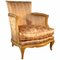 Art Deco Sycamore Veneer Bergere Chair, 1930 4