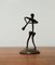 Mid-Century Wrought Iron Horseshoe Nail Art Piper Figurine, 1960s 8