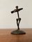 Mid-Century Wrought Iron Horseshoe Nail Art Piper Figurine, 1960s 13