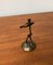 Mid-Century Wrought Iron Horseshoe Nail Art Piper Figurine, 1960s 10