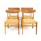 Sedie da pranzo Ch23 di Hans J. Wegner per Carl Hansen & Son, set di 4, Immagine 1