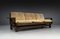 Lounge Living Room Set in Softwood & Leather, France, 1960s, Set of 7 22