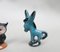 Animal Sculptures in Ceramics by Walter Bosse for Karlsruher Majolika, 1950s, Set of 4 6