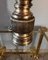 Large Hollywood Regency Brass Table Lamp, France, 1970s 5