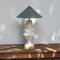 Manises Flora Blanco Lamp by Can Betelgeuse Studio, Image 1
